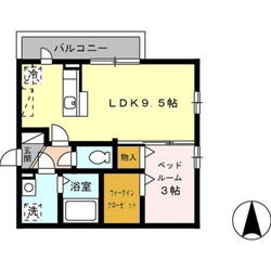 D-room寺町の物件間取画像